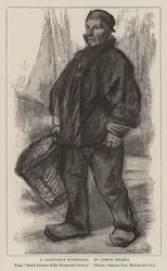 Un pescatore di Zandvoort